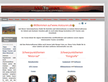 Tablet Screenshot of motouren.de